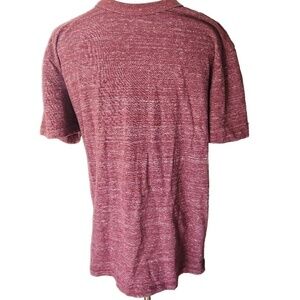 AMERICAN‎ EAGLE Mens Polo Shirt Small Heathered Maroon Super Soft Casual
